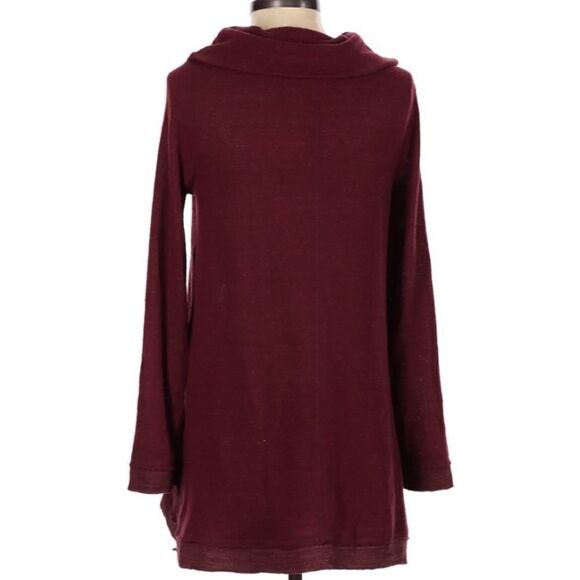 Anthro Maeve Vanna oversized cowl neck long sleeve sweater XS - Picture 4 of 5